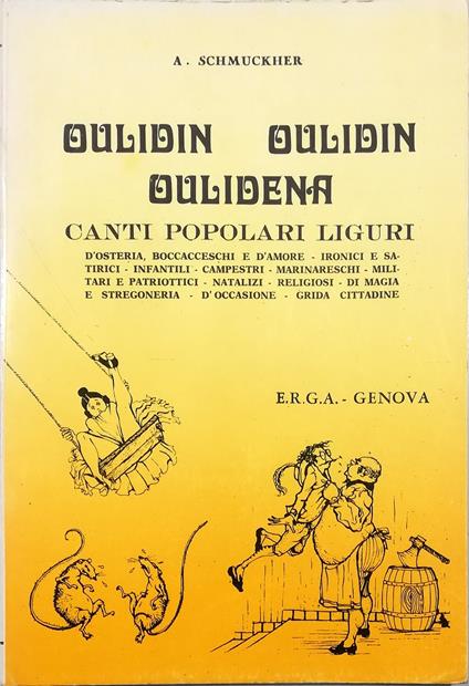 Canti popolari liguri (Oulidin oulidin oulidena) - copertina