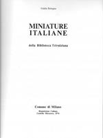 Miniature italiane della Biblioteca Trivulziana