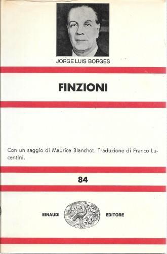 Finzioni - Jorge Luis Borges - copertina