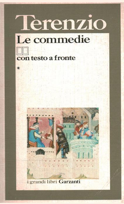 Le commedie - volume uno - Terenzi - copertina