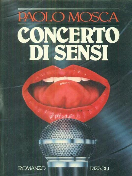 Concerto di sensi - Paolo Mosca - copertina