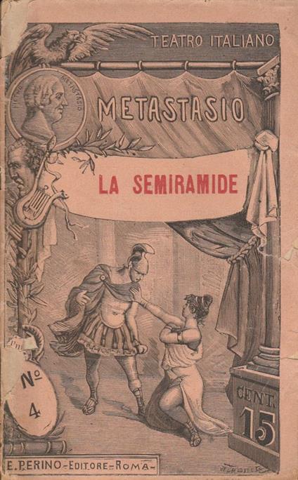 La semiramide - Pietro Metastasio - copertina