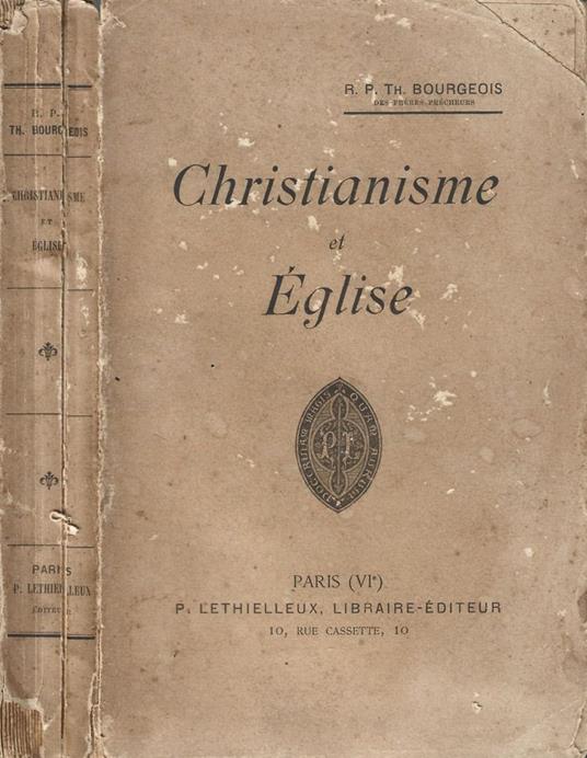 Christianisme et Eglise - copertina