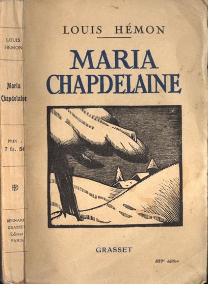 Maria Chapdelaine - Louis Hémon - copertina