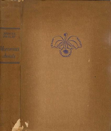 Morceaux Choisis - Marcel Proust - copertina