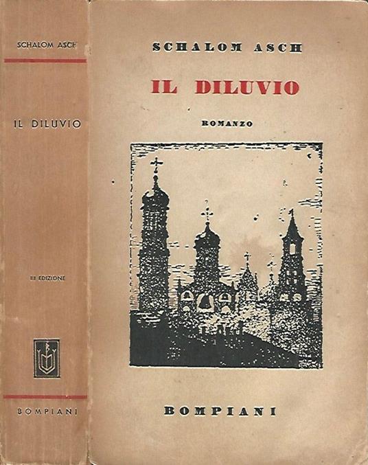 Il diluvio - Sholem Asch - copertina