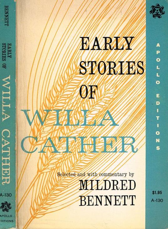 Early Stories of Willa cather - copertina