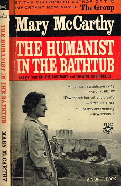 The humanist in the bathtub - Mary McCarthy - copertina