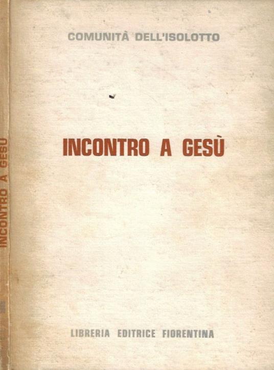 Incontro a Gesù - copertina