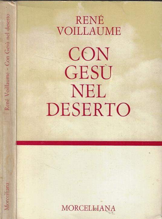 Con Gesù nel deserto - René Voillaume - copertina