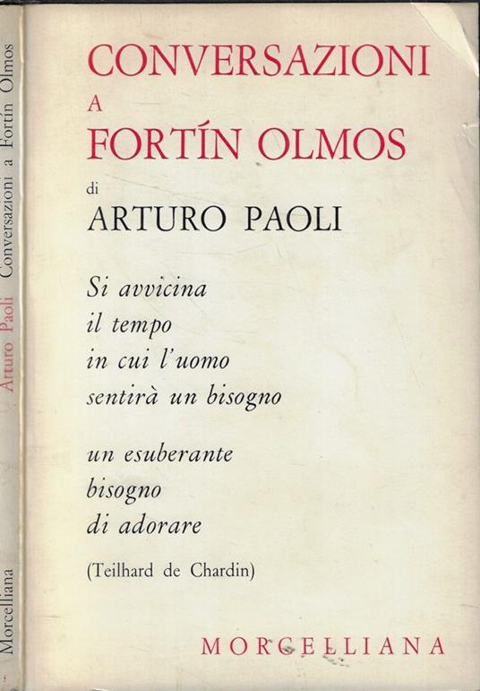 Conversazioni a Fortìn Olmos - Arturo Paoli - copertina