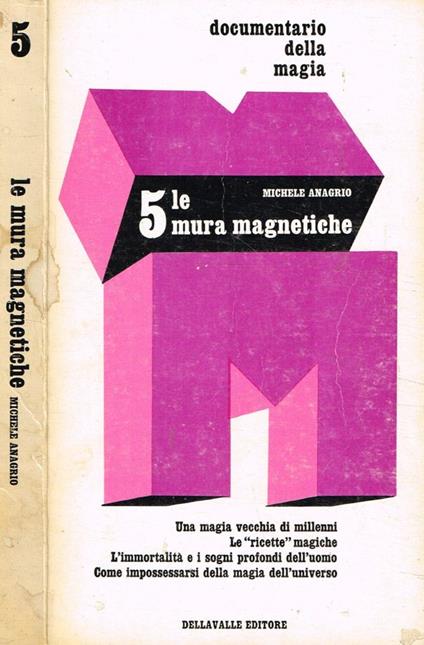 Le mura magnetiche - Michele Anagrio - copertina