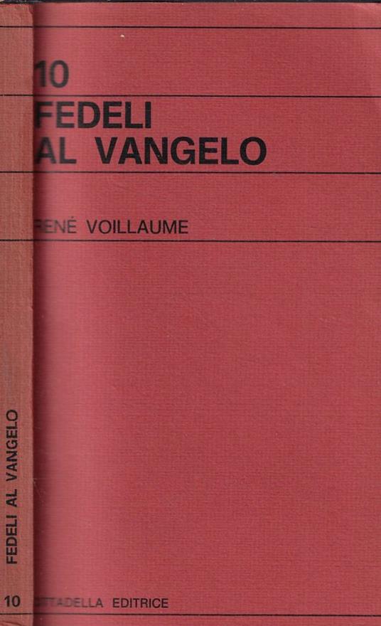 Fedeli al Vangelo - René Voillaume - copertina