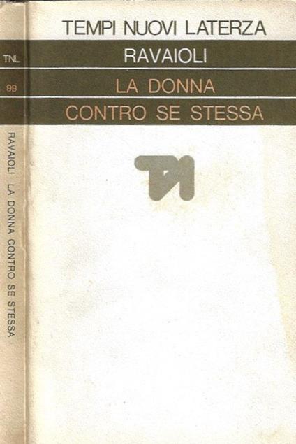 Le donna contro se stessa - Carla Ravaioli - copertina