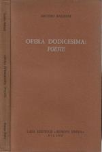 Opera dodicesima: poesie