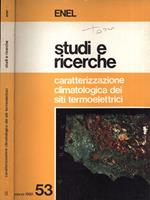 Caratterizzazione climatologica dei siti termoelettrici