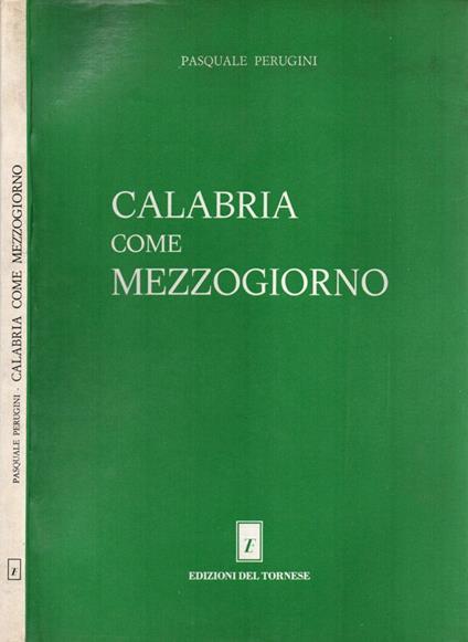 Calabria come Mezzogiorno - copertina