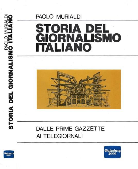 Storia del giornalismo italiano - Paolo Murialdi - copertina