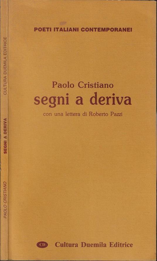 Sogni a deriva - Paolo Cristiano - copertina