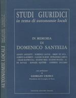 Studi giuridici in tema di autonomie locali