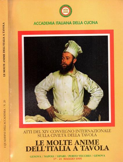 Le molte anime dell'Italia a tavola - copertina