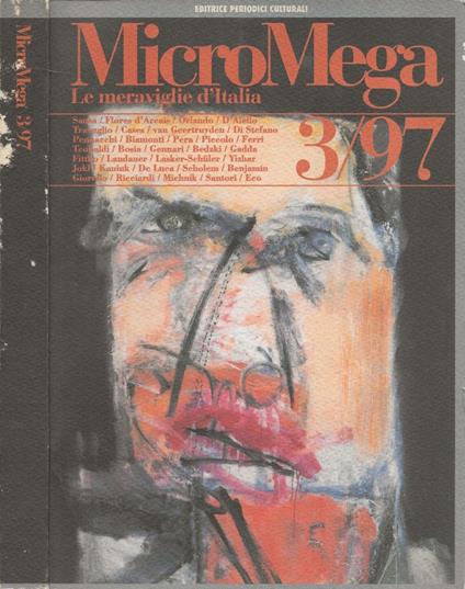 MicroMega. Le meraviglie dell'Italia. N. 3/97 - copertina