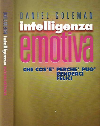 Intelligenza emotiva - Daniel Goleman - copertina