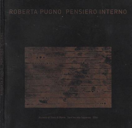 Roberta Pugno. Pensiero Interno - copertina