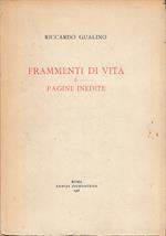 Frammenti di vita e pagine inedite