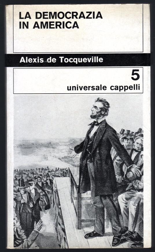 La democrazia in America - Alexis de Tocqueville - copertina