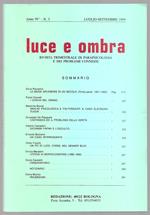 Luce e ombra - Rivista trimestrale di parapsicologia e dei problemi connessi