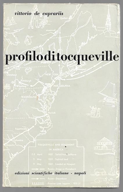 Profilo di Tocqueville - Vittorio De Caprariis - copertina