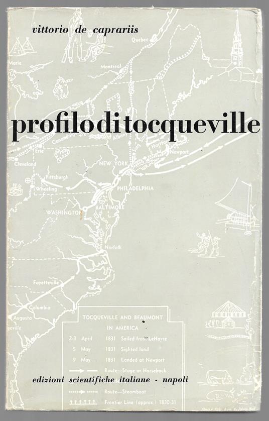 Profilo di Tocqueville - Vittorio De Caprariis - copertina