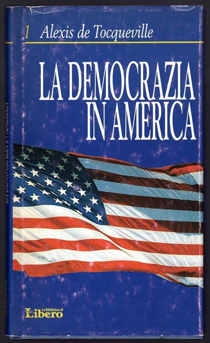 La democrazia in America - Alexis de Tocqueville - copertina