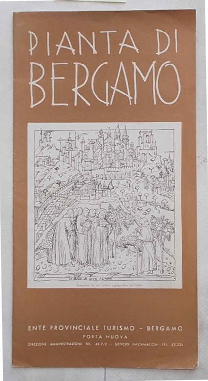 Pianta di Bergamo - copertina