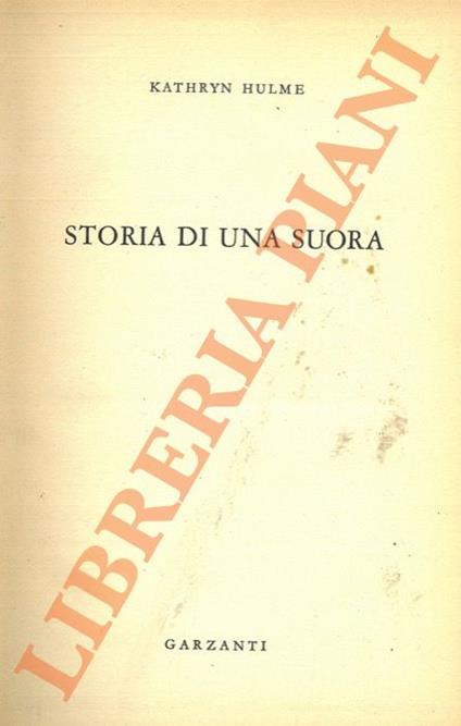 Storia di una suora - Kathryn Hulme - copertina