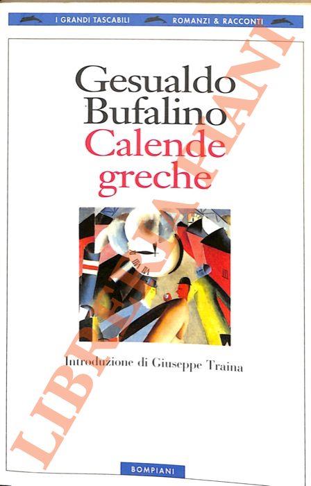 Calende greche - Gesualdo Bufalino - copertina