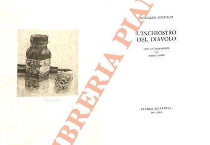 L’inchiostro del diavolo - Gesualdo Bufalino - copertina