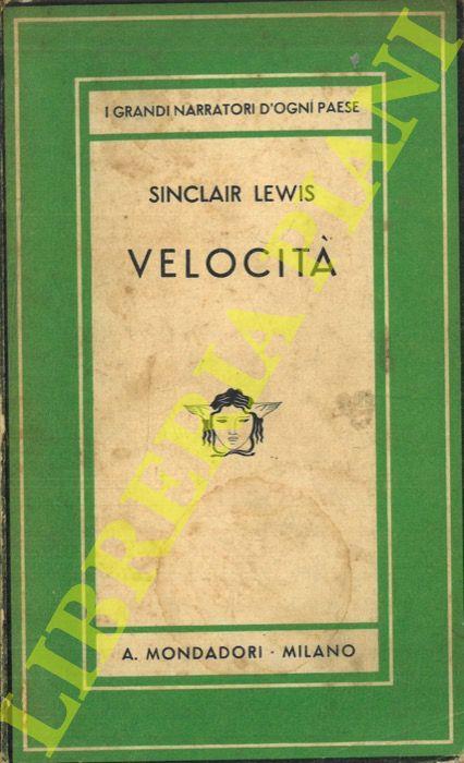 Velocità e altri racconti - Sinclair Lewis - copertina