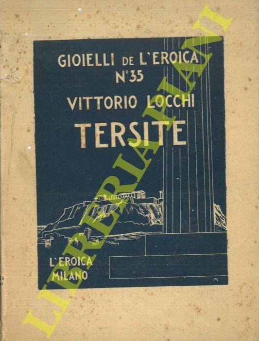 Tersite - Vittorio Locchi - copertina