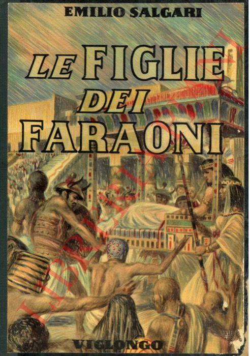 Le figlie dei faraoni - Emilio Salgari - copertina