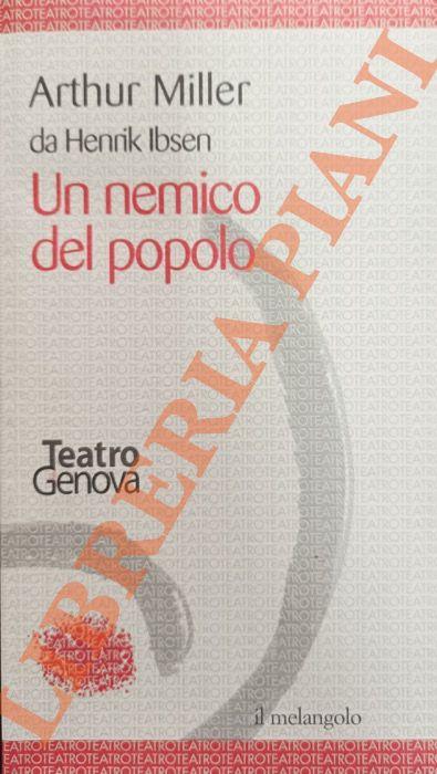 Un nemico del popolo - Arthur Miller - copertina