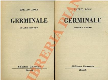 Germinale - Émile Zola - copertina