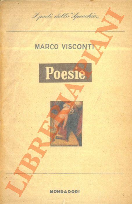 Poesie - Marco Visconti - copertina