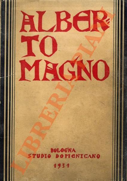 Alberto Magno - Girolamo Wilms - copertina