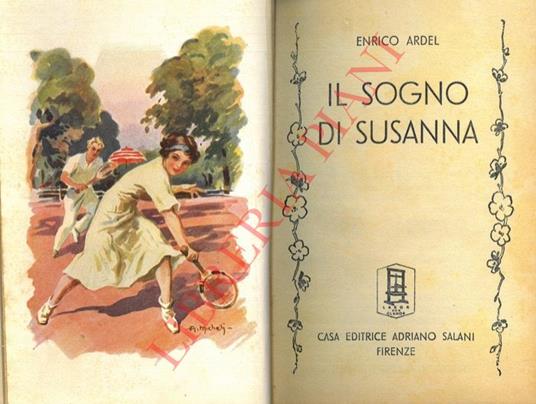 Il sogno di Susanna - Henry Ardel - copertina