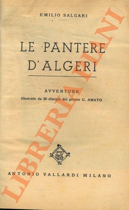 Le pantere di Algeri - Emilio Salgari - copertina