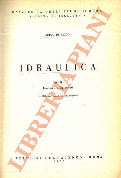 Idraulica - copertina