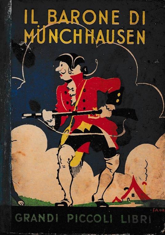 Il Barone di Munchhausen - Rudolf Raspe - copertina