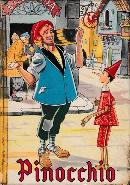 Le avventure di Pinocchio - Storia di un burattino - Collodi - copertina